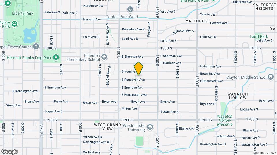 1195 E Roosevelt Ave Map and Location Details