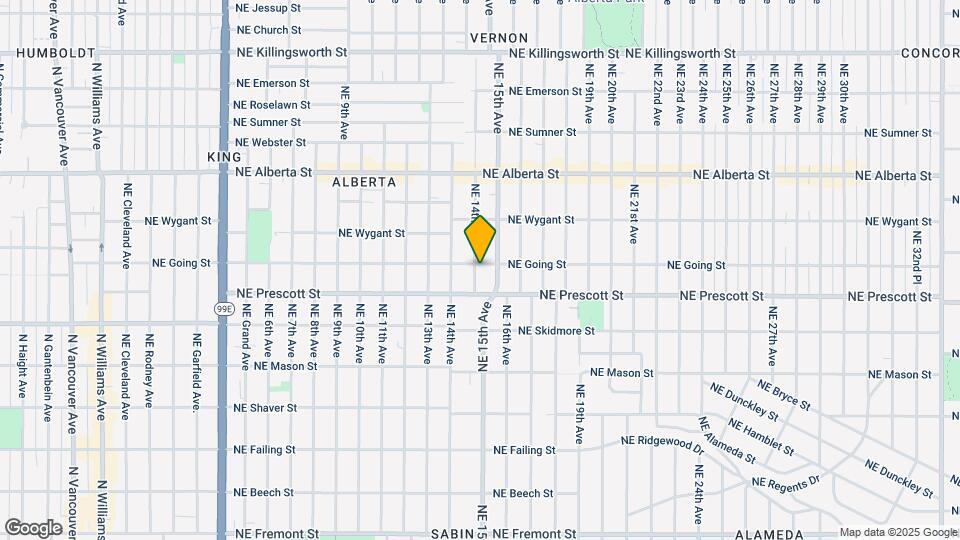 4550 NE 14th Pl Map and Location Details