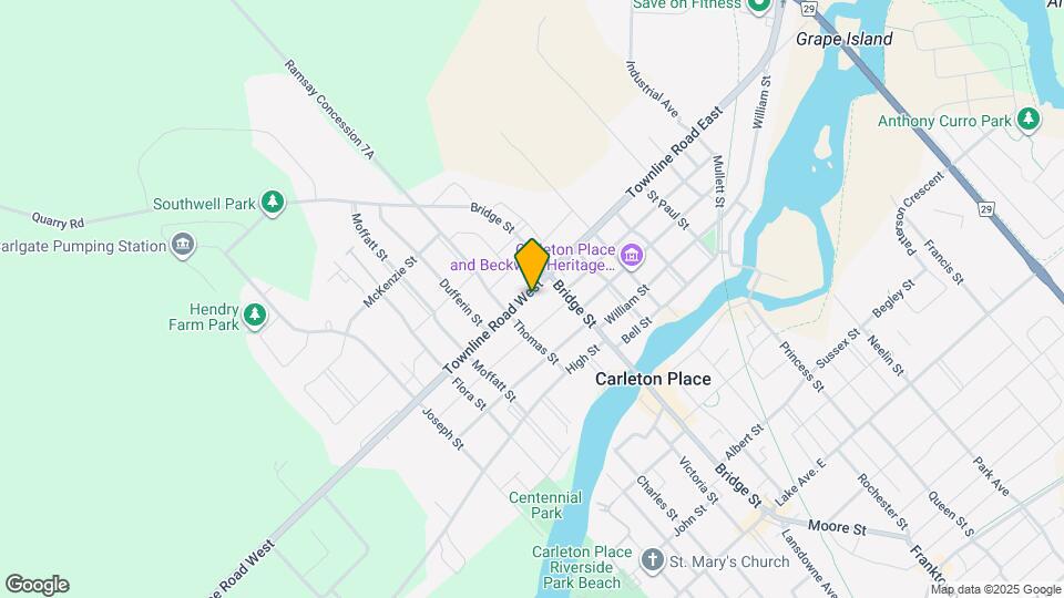 24 Townline Road East Map and Location Details