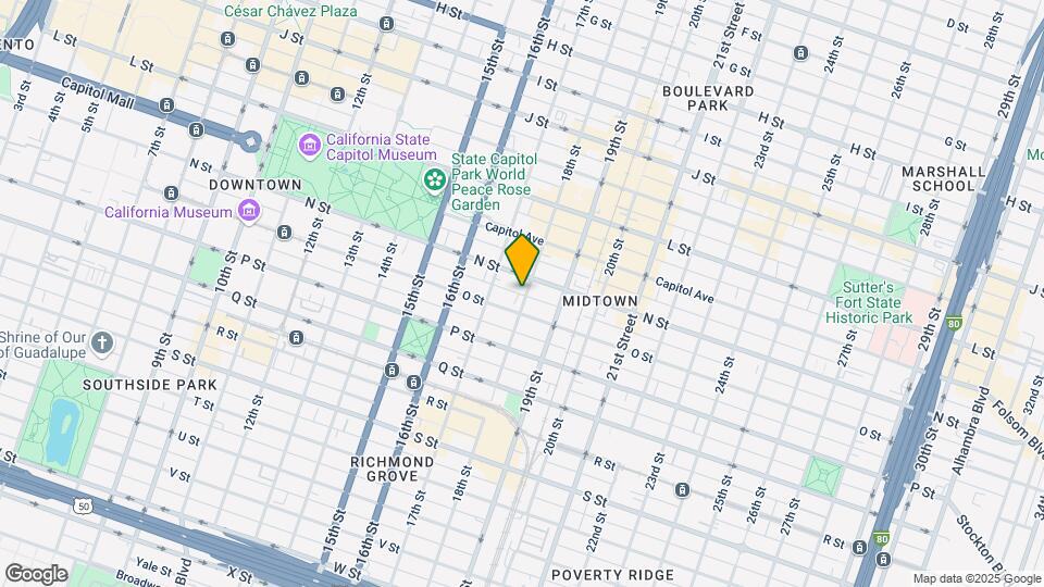 1414 18th St Mapa y Detalles de la Ubicación