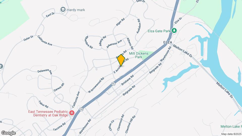 110 E Arrowwood Rd Mapa y Detalles de la Ubicación