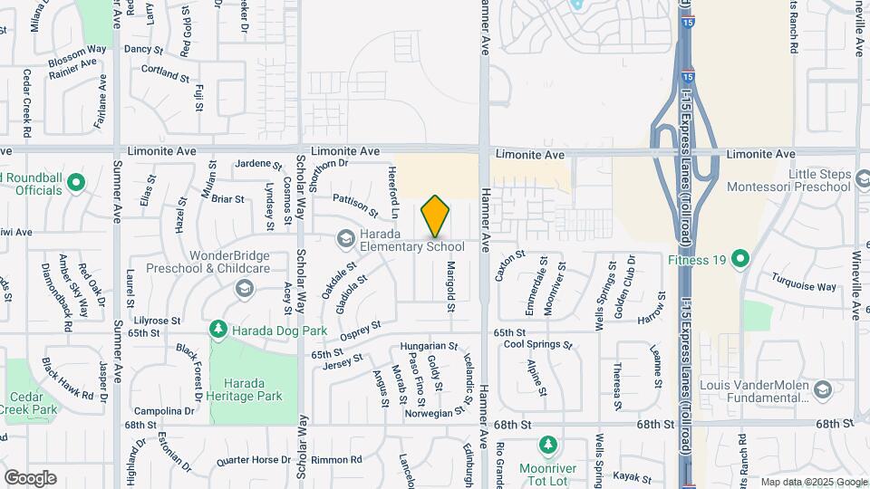 12693 Oakdale St Mapa y Detalles de la Ubicación
