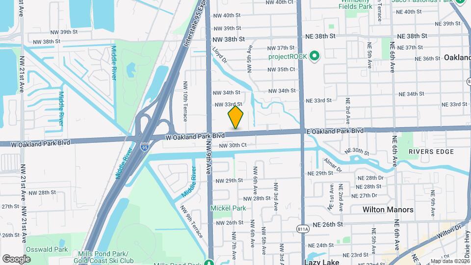 669 W Oakland Park Blvd, Unit 120-B Map and Location Details