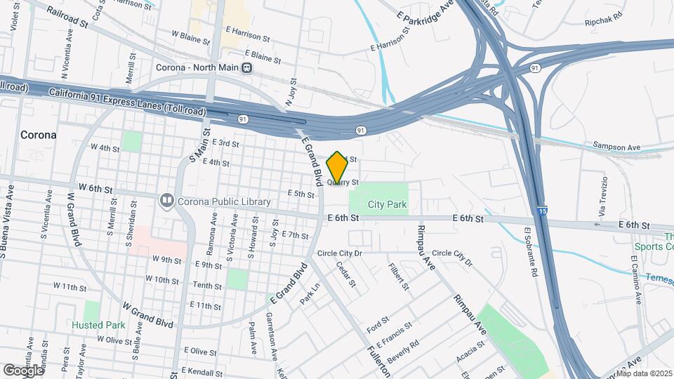 810 Quarry St Map and Location Details