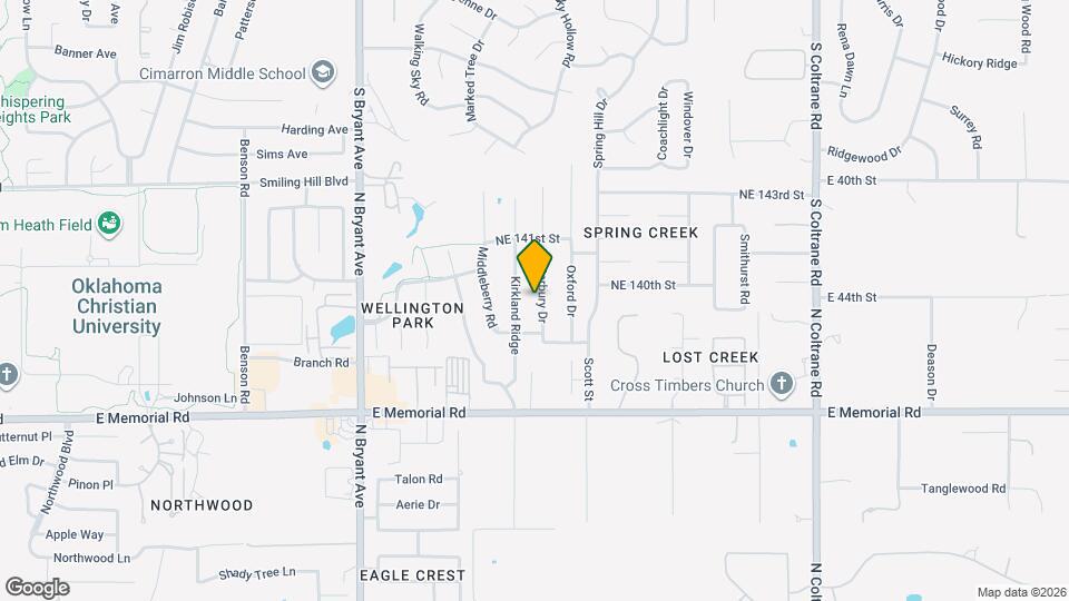 14009 Canterbury Dr Map and Location Details