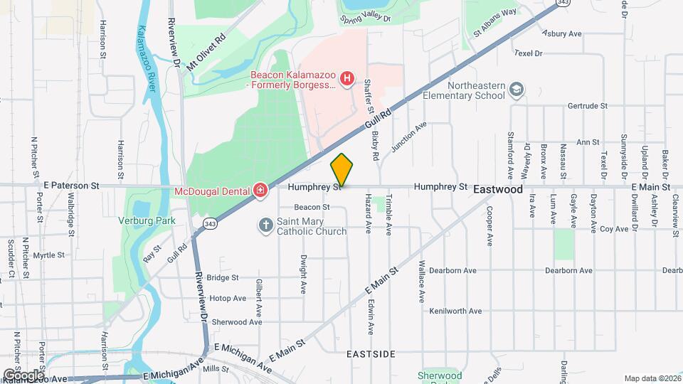 1524 Humphrey St Map and Location Details