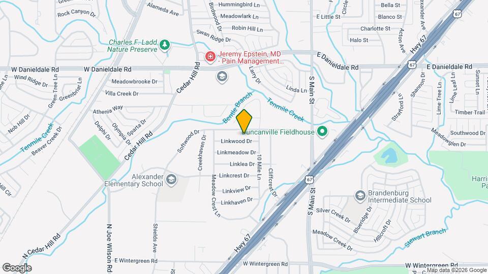323 Linkwood Dr Map and Location Details