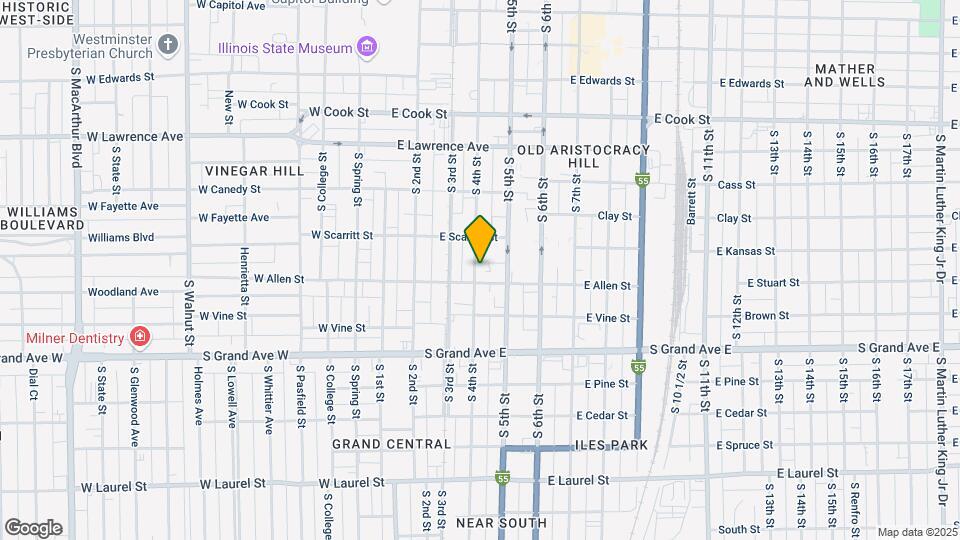 1030 S 4th St Mapa y Detalles de la Ubicación
