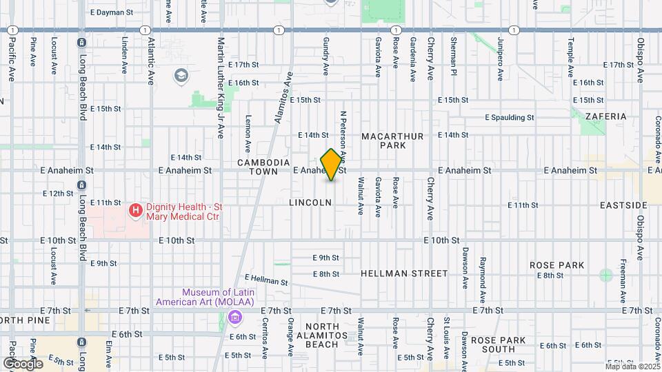 1201 Hoffman Ave Map and Location Details