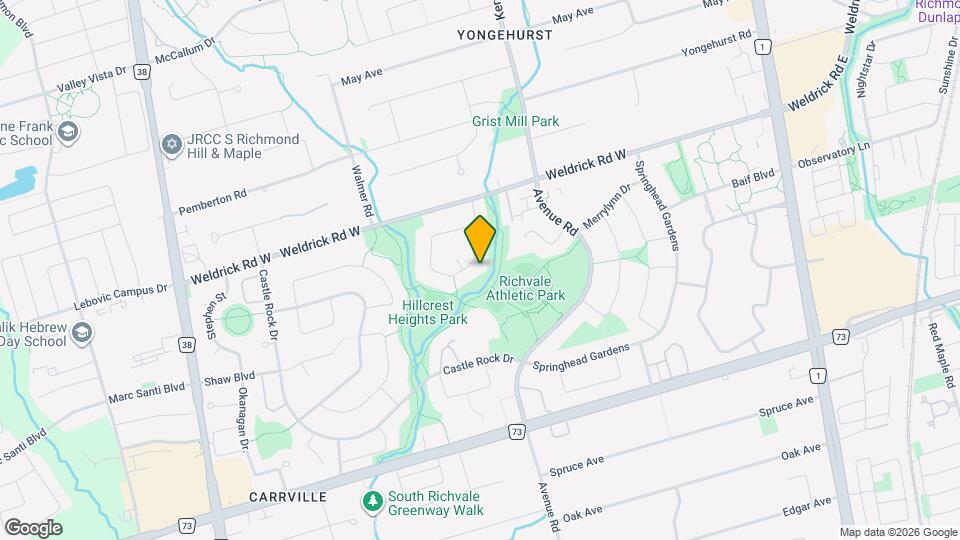 120 Greenbelt Crescent Map and Location Details