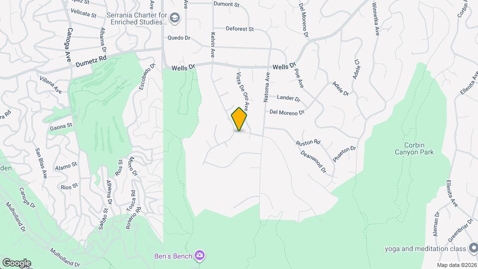 4542 Westchester Dr Mapa y Detalles de la Ubicación