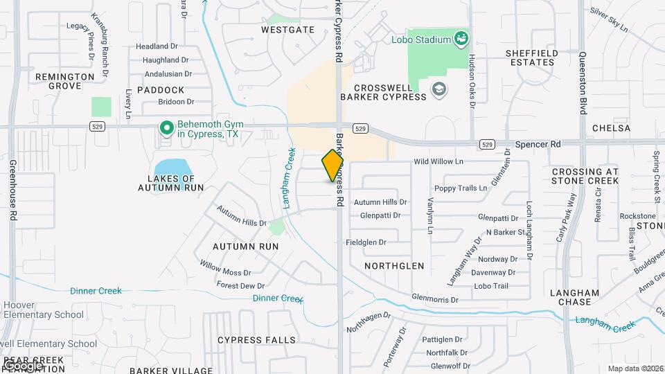 18007 Autumn Trails Ln Map and Location Details