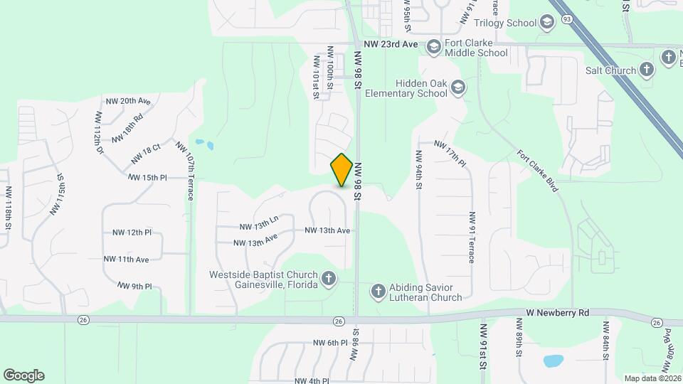 1429 NW 98th Terrace Map and Location Details