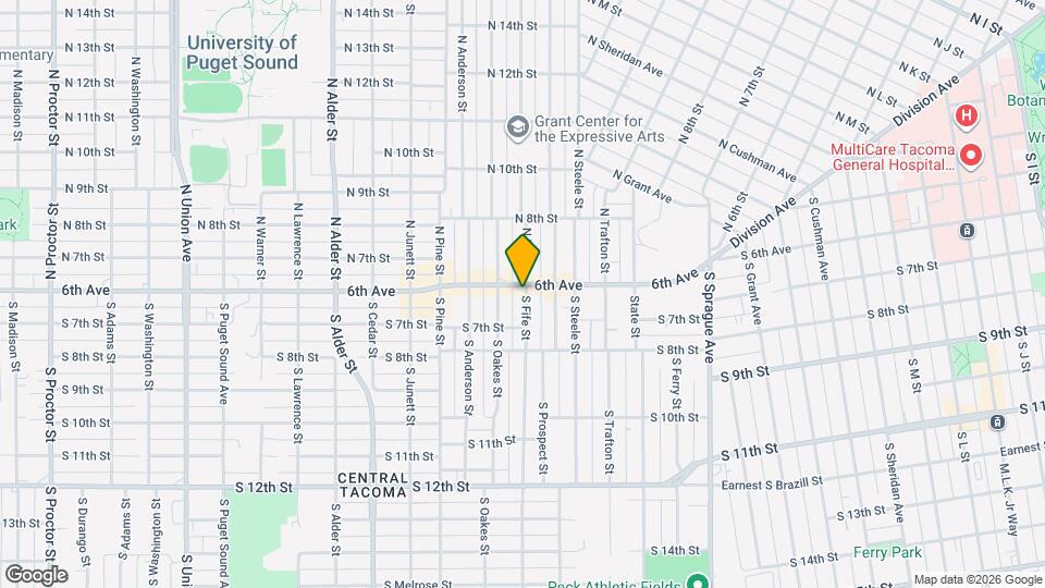 2602 6th Ave Map and Location Details