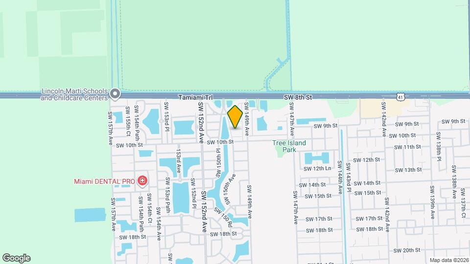 14960 SW 9th Ln Map and Location Details