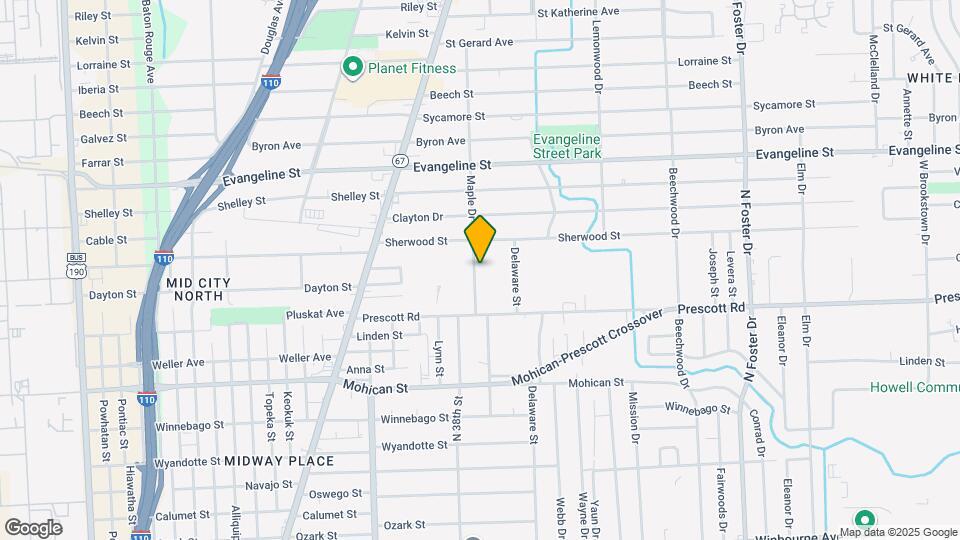 4266 Maple Dr Mapa y Detalles de la Ubicación