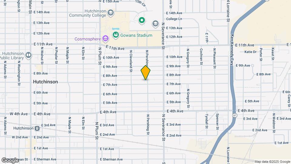 722 E 7th Ave Mapa y Detalles de la Ubicación