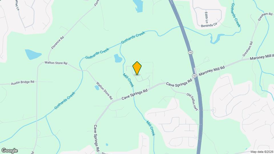 6942 Foxmoor Way Mapa y Detalles de la Ubicación