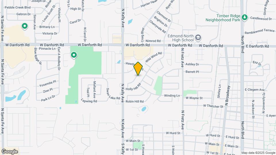 724 Red Oak Terrace Map and Location Details