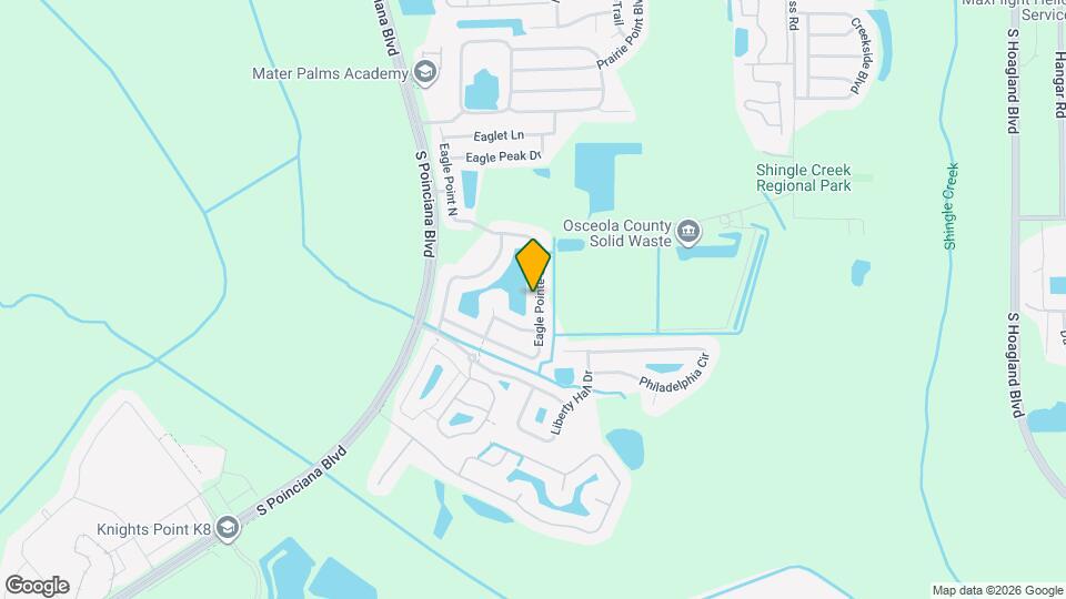 622 Eagle Pointe S Map and Location Details
