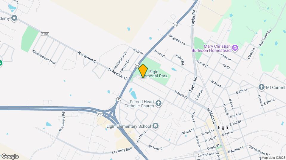 1212 N Main St Map and Location Details