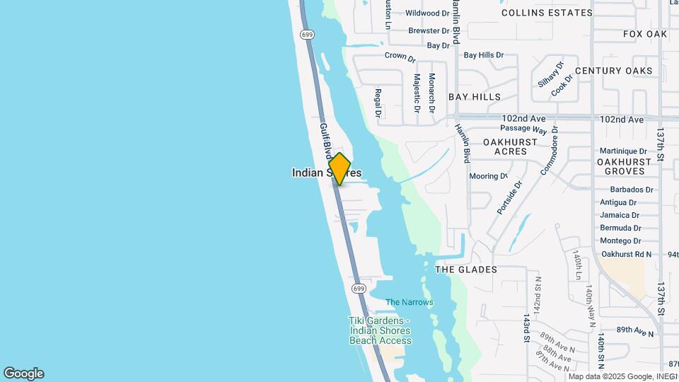 19829 Gulf Blvd Map and Location Details