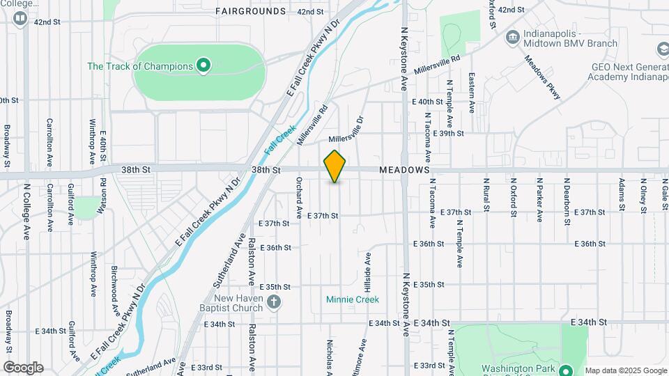 3742 Caroline Ave Map and Location Details