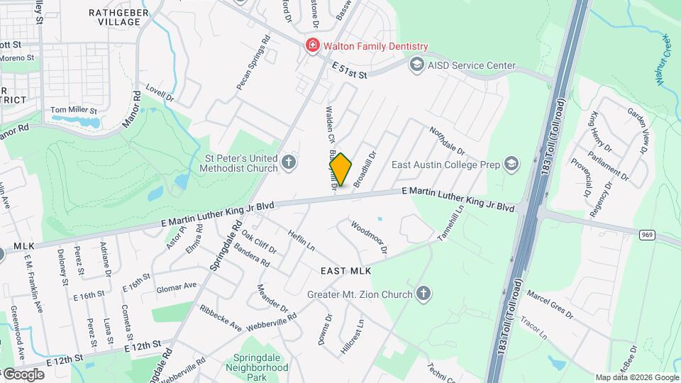 4601 Bundyhill Dr Map and Location Details