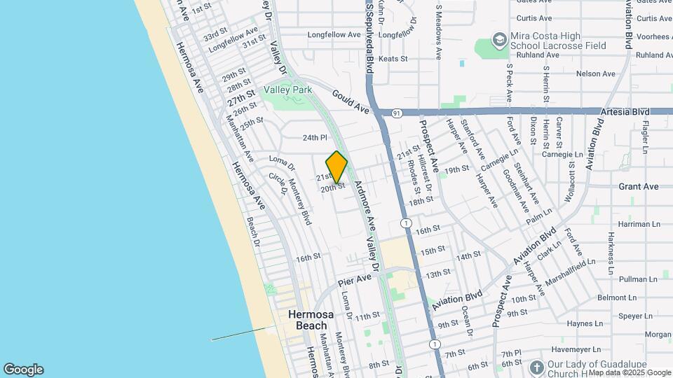 1948 Valley Park Ave Map and Location Details