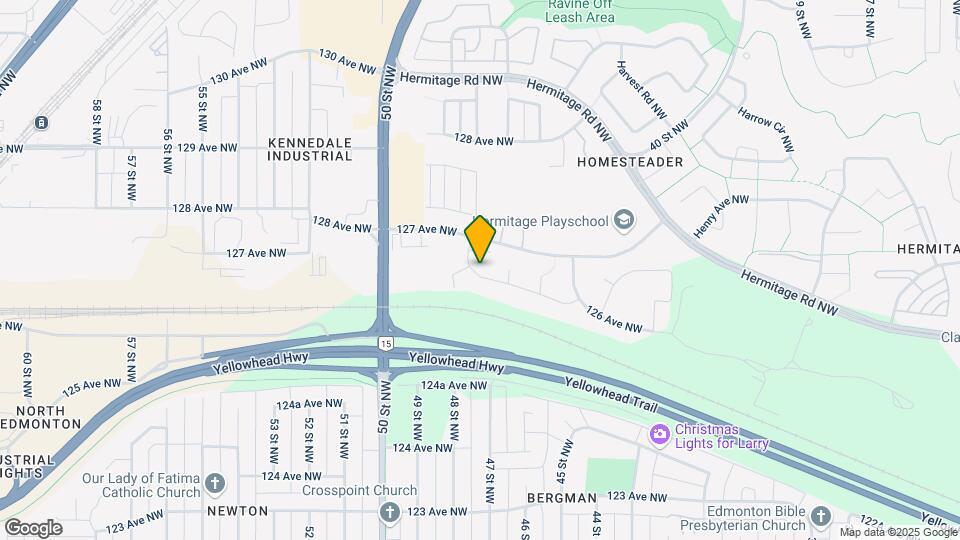 4686 126 Av NW Map and Location Details