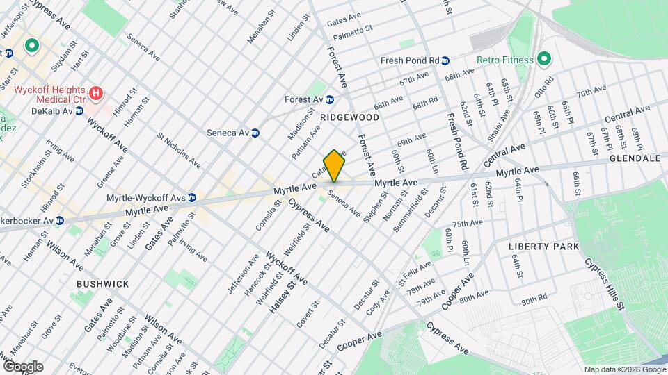 5722 Myrtle Ave, Unit 2 Mapa y Detalles de la Ubicación