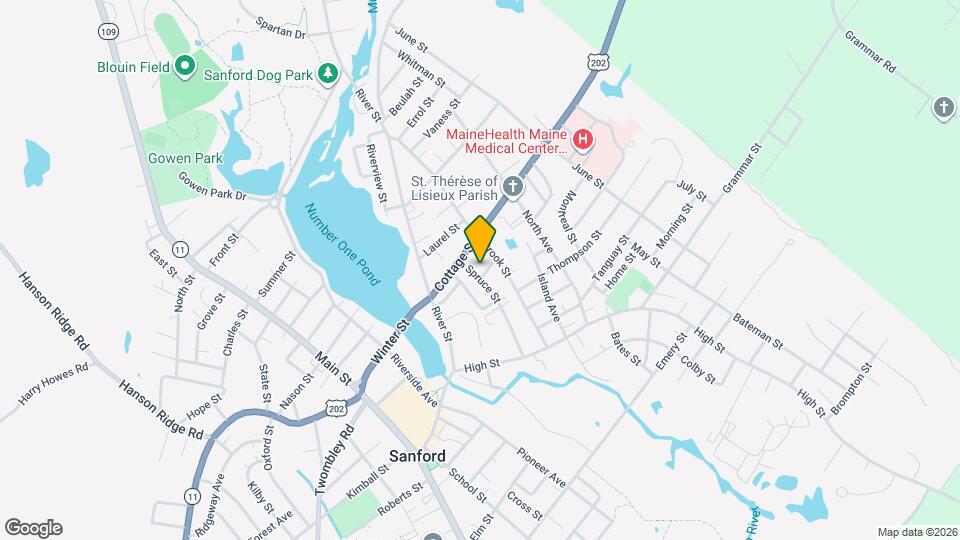 43 Spruce St, Unit 43 Spruce St Apt B Map and Location Details