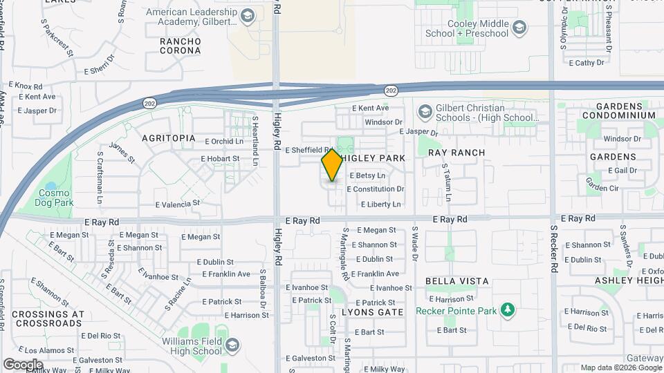 1506 S Colt Dr Mapa y Detalles de la Ubicación