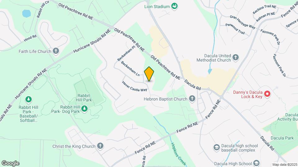 2075 Beckenham Pl Map and Location Details