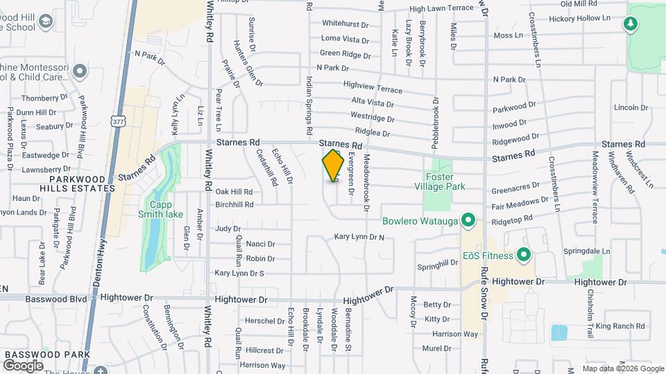 7517 Clover Ln Map and Location Details