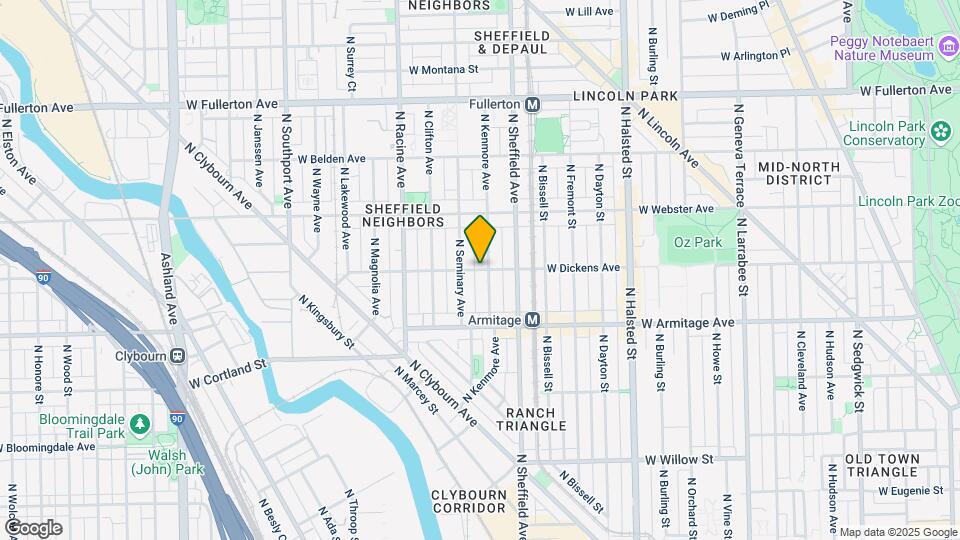1050 W Dickens Ave-Unit -1050-17 Map and Location Details