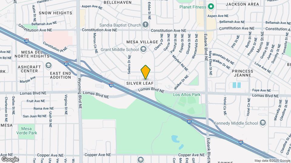 927 Tieran Ct NE Map and Location Details