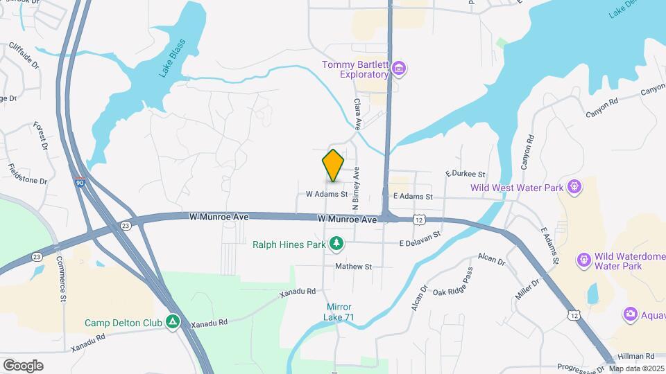 151 W Adams St Map and Location Details