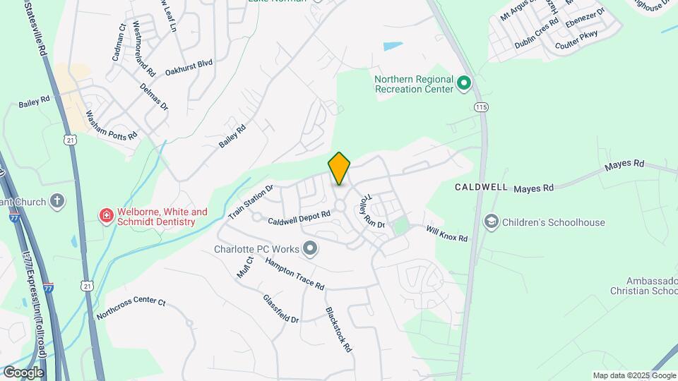 15516 Crossing Gate Dr Mapa y Detalles de la Ubicación