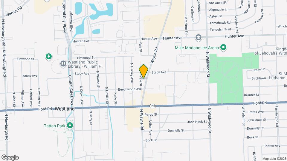 5915 N Wayne Rd Map and Location Details