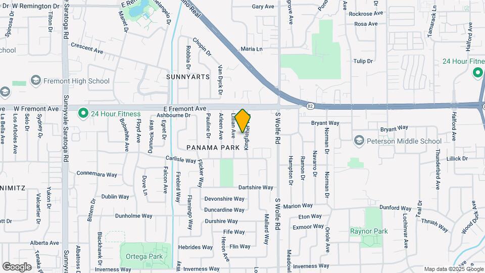 1343 Kingfisher Way Map and Location Details