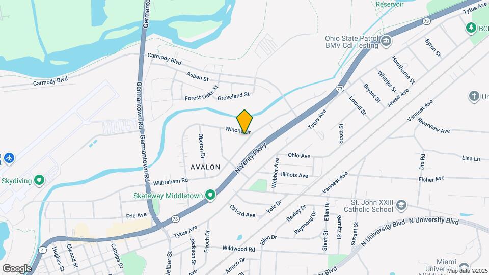 2851 Wilbraham Rd, Unit 2851 Wilbraham Mapa y Detalles de la Ubicación