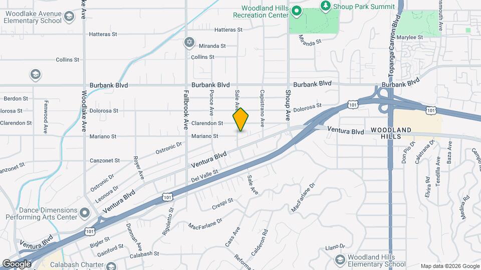 5428 Sale Ave Map and Location Details