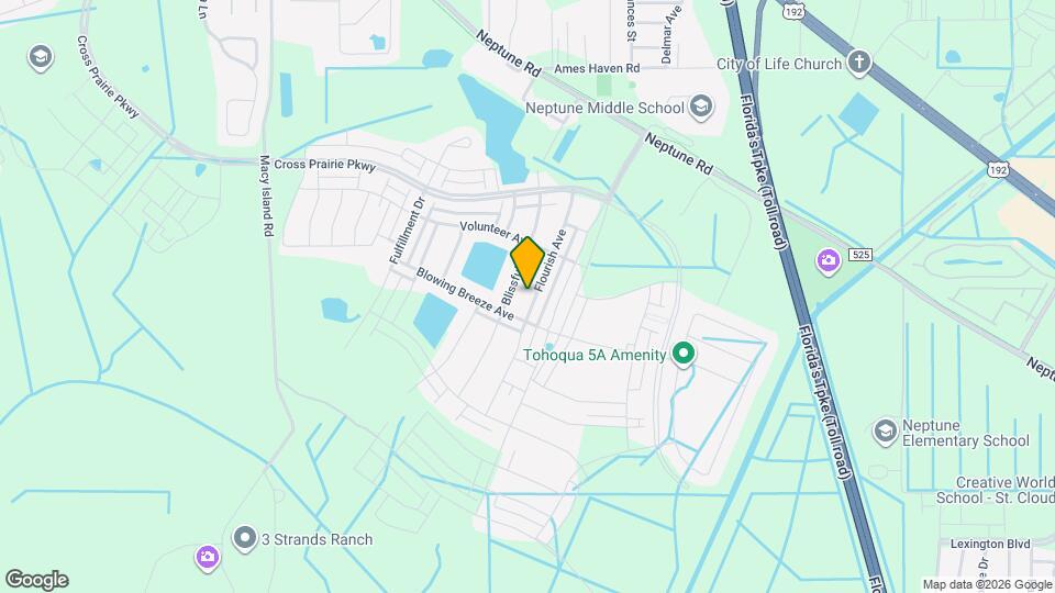 1806 Flourish Ave Map and Location Details