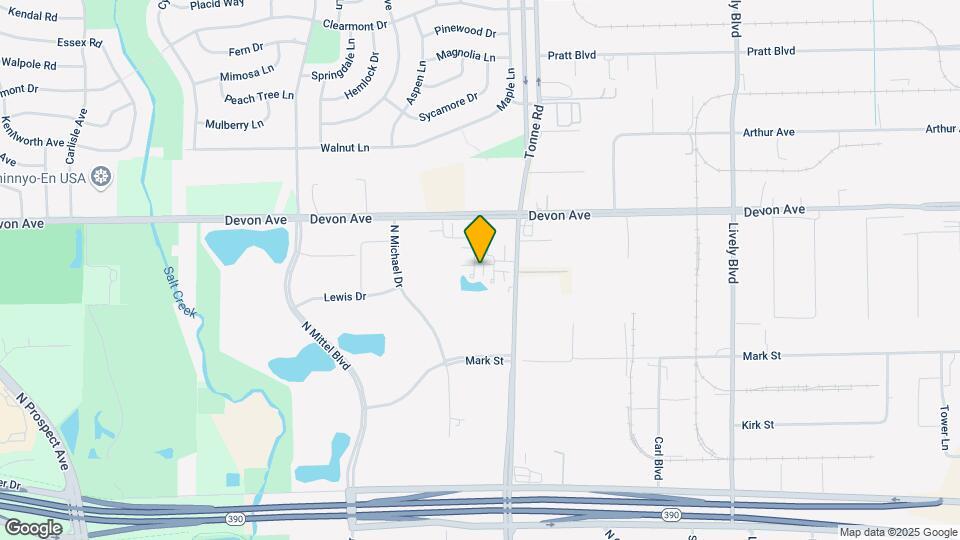 1453 Blackhawk Ct Map and Location Details