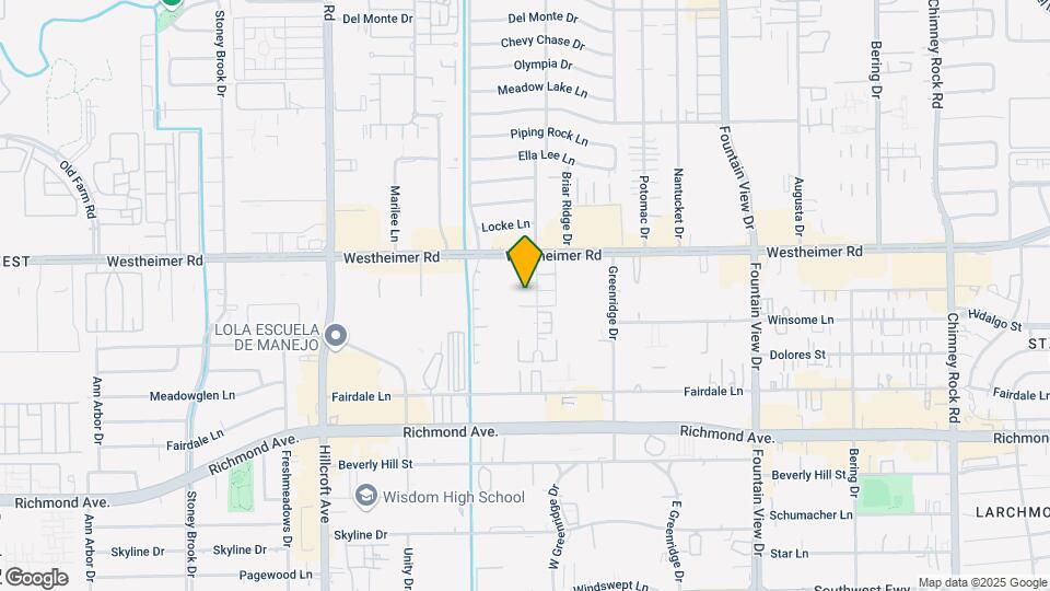 2744 Briarhurst Dr Map and Location Details