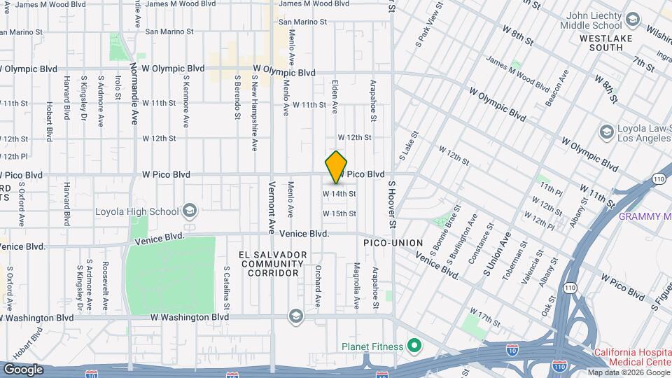 2235 W 14th St Map and Location Details