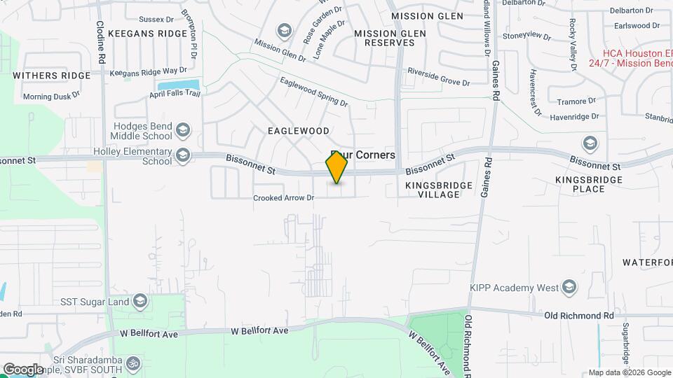 9618 Eagle Eye Ln Mapa y Detalles de la Ubicación