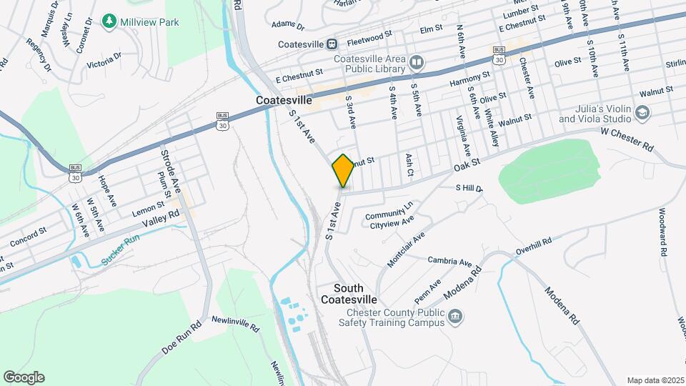 5 Oak St Map and Location Details