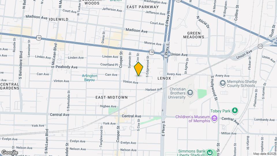 546 S Cox St Map and Location Details